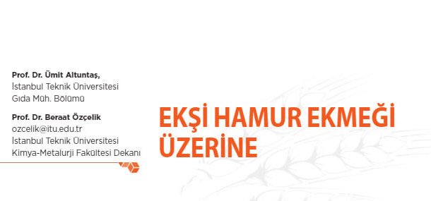 Ekşi Hamur Ekmeği Üzerine