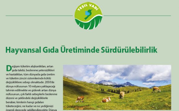 Hayvansal Gıda Üretiminde Sürdürülebilirlik