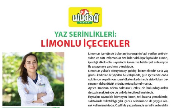 YAZ SERİNLİKLERİ: LİMONLU İÇECEKLER