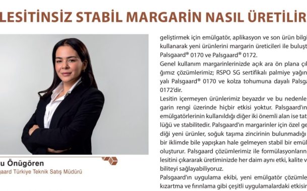 Lesitinsiz Stabil Margarin Nasıl Üretilir?