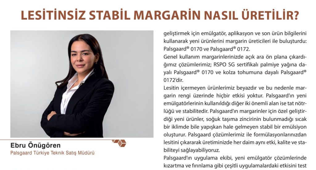 Lesitinsiz Stabil Margarin Nasıl Üretilir?