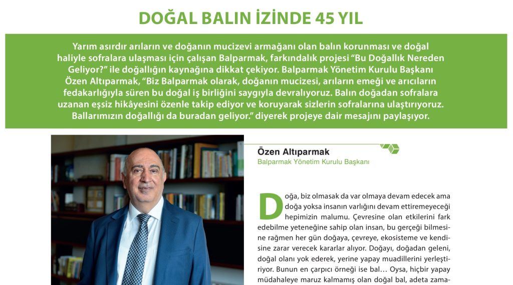 Doğal Balın İzinde 45 Yıl